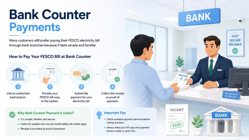 FESCO Bill Payment Through Bank
